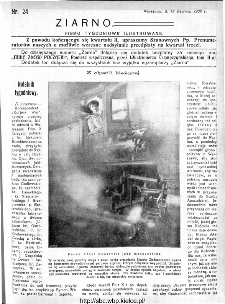 Ziarno : pismo tygodniowe ilustrowane 1908, nr 24