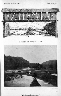 Ziemia : tygodnik krajoznawczy ilustrowany 1911, nr 27