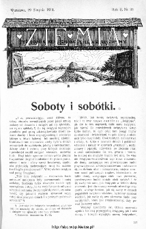 Ziemia : tygodnik krajoznawczy ilustrowany 1911, nr 33