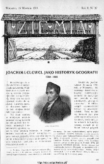 Ziemia : tygodnik krajoznawczy ilustrowany 1911, nr 37