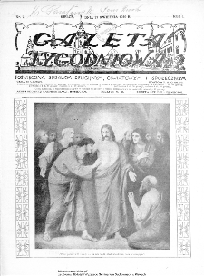 Gazeta Tygodniowa. Poświęcona sprawom religijnym, oświatowym i społecznym,1930, R.1, nr 7