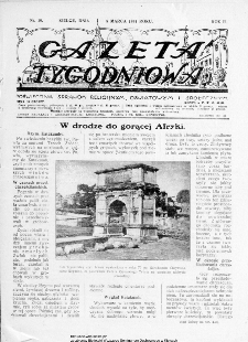 Gazeta Tygodniowa. Poświęcona sprawom religijnym, oświatowym i społecznym,1931, R.2, nr 10