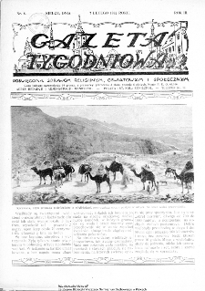 Gazeta Tygodniowa. Poświęcona sprawom religijnym, oświatowym i społecznym,1932, R.3, nr 6