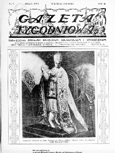 Gazeta Tygodniowa. Poświęcona sprawom religijnym, oświatowym i społecznym,1932, R.3, nr 7