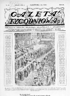 Gazeta Tygodniowa. Poświęcona sprawom religijnym, oświatowym i społecznym,1932, R.3, nr 40