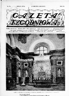 Gazeta Tygodniowa. Poświęcona sprawom religijnym, oświatowym i społecznym,1932, R.3, nr 51