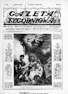 Gazeta Tygodniowa. Poświęcona sprawom religijnym, oświatowym i społecznym,1932, R.3, nr 52
