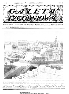Gazeta Tygodniowa. Poświęcona sprawom religijnym, oświatowym i społecznym,1934, R.4, nr 8