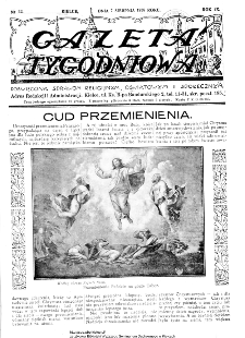 Gazeta Tygodniowa. Poświęcona sprawom religijnym, oświatowym i społecznym,1938, R.9, nr 32