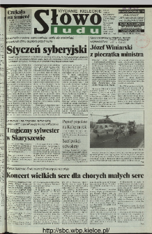 Słowo Ludu 1997, XLVI, nr 3 (kieleckie W4)