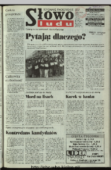 Słowo Ludu 1997, XLVI, nr 6 (radomskie)
