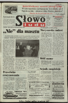 Słowo Ludu 1997, XLVIII, nr 34 (radomskie)