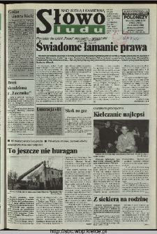 Słowo Ludu 1997, XLVIII, nr 85 (Nad Wisłą i Kamienną)