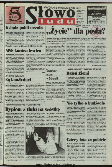 Słowo Ludu 1997, XLVIII, nr 93 (radomskie)