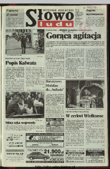 Słowo Ludu 1997, XLVIII, nr 98 (kieleckie W1)