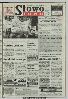 Słowo Ludu 1997, XLVIII, nr 101 (Nad Wisłą i Kamienną)