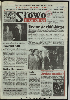 Słowo Ludu 1997, XLVIII, nr 133 (kieleckie W1)