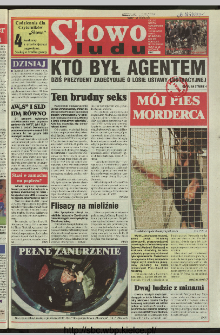 Słowo Ludu 1997, XLVIII, nr 138 (wydanie ABC)