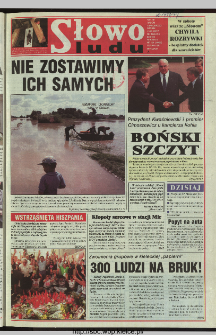 Słowo Ludu 1997, XLVIII, nr 161 (wydanie A)