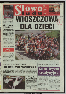 Słowo Ludu 1997, XLVIII, nr 185 (wydanie ABC)