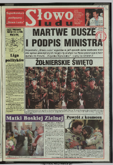 Słowo Ludu 1997, XLVIII, nr 188 (wydanie A)