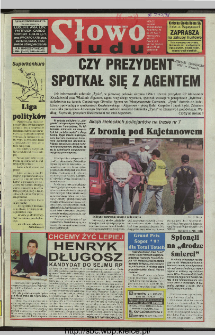 Słowo Ludu 1997, XLVIII, nr 195 (wydanie AB)