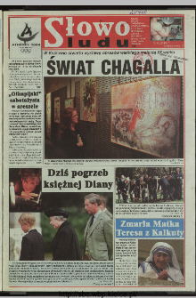 Słowo Ludu 1997, XLVIII, nr 206 (wydanie ABC)