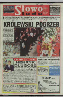 Słowo Ludu 1997, XLVIII, nr 207 (wydanie A)