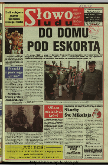Słowo Ludu 1997, XLVIII, nr 260 (wydanie A)