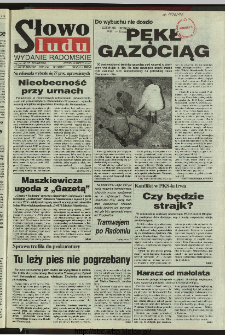 Słowo Ludu 1996, XLV, nr 43 (radomskie)