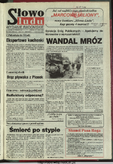 Słowo Ludu 1996, XLV, nr 51 (radomskie)