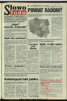 Słowo Ludu 1996, XLV, nr 63 (radomskie)