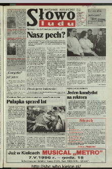 Słowo Ludu 1996, XLV, nr 91