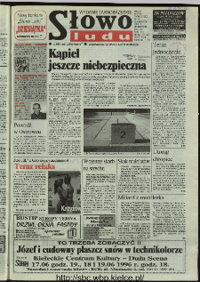 Słowo Ludu 1996, XLV, nr 134 (tarnobrzeskie)