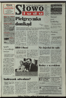 Słowo Ludu 1996, XLV, nr 158 (radomskie)