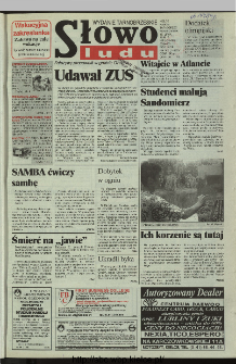 Słowo Ludu 1996, XLV, nr 162 (tarnobrzeskie)