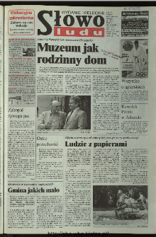 Słowo Ludu 1996, XLV, nr 163 (W4)