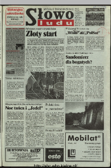 Słowo Ludu 1996, XLV, nr 168 (tarnobrzeskie)