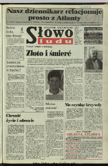 Słowo Ludu 1996, XLV, nr 171 (radomskie)