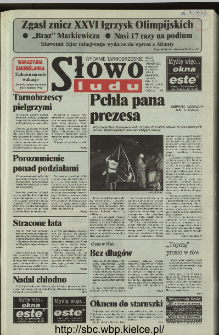 Słowo Ludu 1996, XLV, nr 180 (tarnobrzeskie)