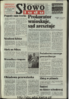 Słowo Ludu 1996, XLV, nr 181 (tarnobrzeskie)