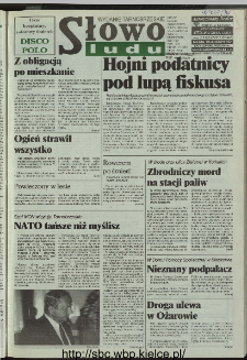 Słowo Ludu 1996, XLV, nr 196 (tarnobrzeskie)