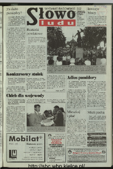 Słowo Ludu 1996, XLV, nr 197 (radomskie)