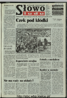 Słowo Ludu 1996, XLV, nr 198 (radomskie)