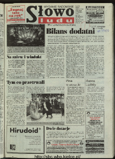 Słowo Ludu 1996, XLV, nr 209 (radomskie)