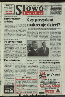 Słowo Ludu 1996, XLV, nr 224 (tarnobrzeskie)