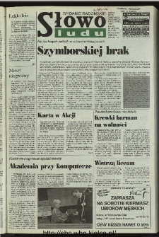 Słowo Ludu 1996, XLV, nr 232 (radomskie)