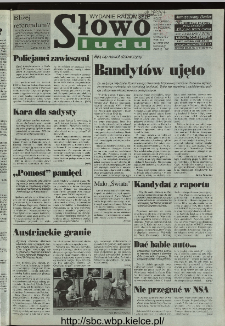 Słowo Ludu 1996, XLV, nr 244 (radomskie)