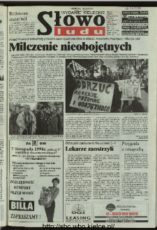 Słowo Ludu 1996, XLV, nr 256 (W4)