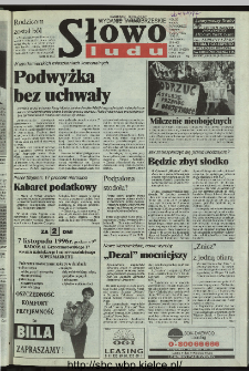 Słowo Ludu 1996, XLV, nr 256 (tarnobrzeskie)